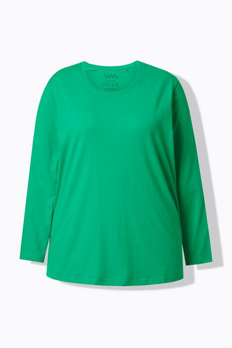 Shirt, relaxed, ronde hals, lange mouwen