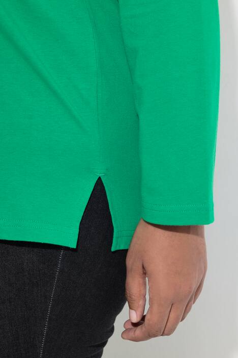 Shirt, relaxed, ronde hals, lange mouwen