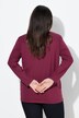 Shirt, relaxed, ronde hals, lange mouwen