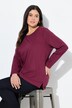 Shirt, relaxed, ronde hals, lange mouwen