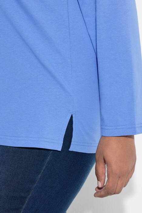 Shirt, relaxed, ronde hals, lange mouwen