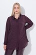Blouse, siersteentjes, overhemdkraag, lange mouwen