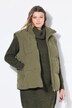 Gilet matelassé oversize en velours côtelé, 2 poches