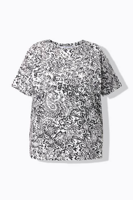 T-Shirt, oversized, Paisley