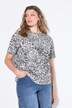 T-shirt oversize, imprimé cachemire