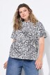 T-shirt oversize, imprimé cachemire