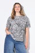 T-shirt oversize, imprimé cachemire