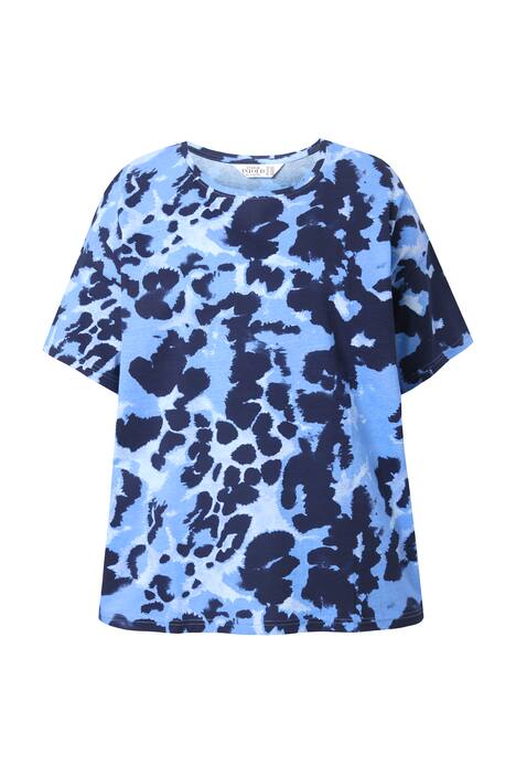 Tričko, oversize, leopardí vzor
