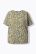 T-shirt oversize, imprimé cachemire