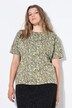 T-shirt oversize, imprimé cachemire