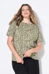 T-shirt oversize, imprimé cachemire