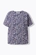 T-shirt oversize, imprimé cachemire