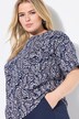 T-shirt oversize, imprimé cachemire