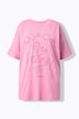T-Shirt, oversized, sløjfeprint