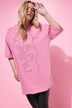 T-Shirt, oversized, sløjfeprint