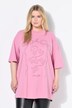 T-Shirt, oversized, sløjfeprint