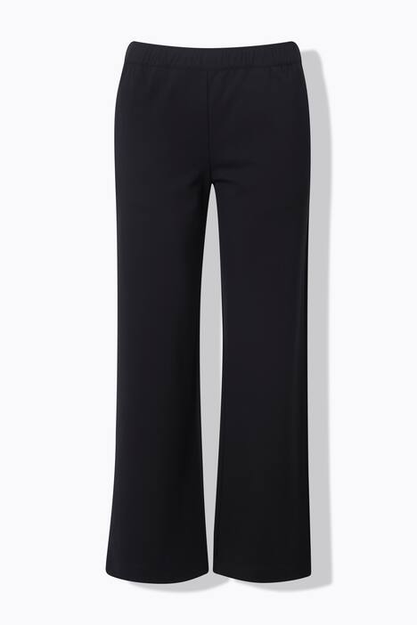 Pantalon droit et large à ceinture élastique, Punto di Roma