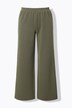 Pantalón, pernera ancha, cintura alta, brillo Jacquard
