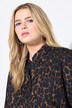 Overhemdblouse, boxy model, leo