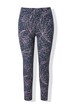 Legging en coton bio, jambe étroite et taille élastique