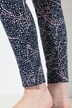Legging en coton bio, jambe étroite et taille élastique