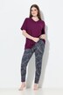 Legging en coton bio, jambe étroite et taille élastique