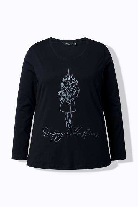 T-shirt de Noël Classic à col rond et manches longues