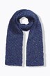 Marled Mix Yarn Wool Blend Scarf