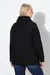 Sweat-shirt à col montant et manches longues, flocon de neige
