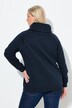 Sweat-shirt à col montant et manches longues, flocon de neige