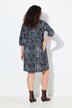 Animal Print Jersey Midi Dress