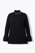 Flared Sleeve Turtleneck Sweater