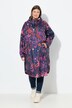 Funktions-Regencape, Unisex, Print, Kapuze
