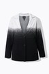 Gebreide blazer, kleurverloop, reverskraag, lange mouwen