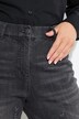 Jeans Mary, sierstuds, wijde pijpen, comfortabele tailleband