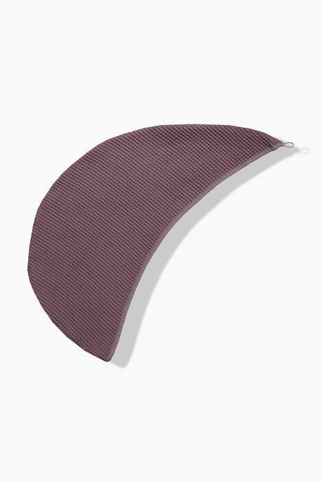 Turban-Handtuch, Waffelpiqué, Knopf, Schlaufe