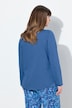 Pyjamas-longshirt, stribet, tunika-udskæring, lange ærmer