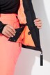 Funkční bunda, nepromokavá, dvoucestný zip, kapuce