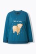 Genser, Let it Snow, paljetter, rund hals, langermet