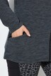 Funktions-Sweatjacke, Slim, Stehkragen, Langarm