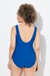 Maillot de bain sans bonnets souples, décolleté rond et passepoil