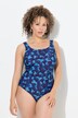 Maillot de bain motif camouflage/léopard, sans bonnets souples