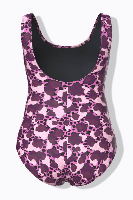 Maillot de bain motif camouflage/léopard, sans bonnets souples