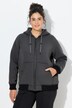Veste softshell, imperméable, doublure matelassée, capuche