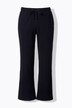 Pantalon de jogging large à taille élastique et élément réfléchissant, en tissu ottoman