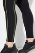 Sportlegging, neonkleurige naden, zakken, gerecycled
