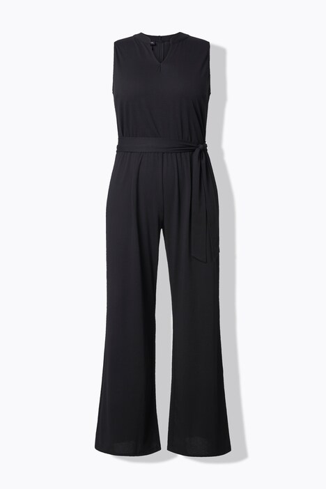 Jumpsuit, mouwloos, jersey