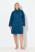 Abito loungewear in pile con collo alto e maniche lunghe