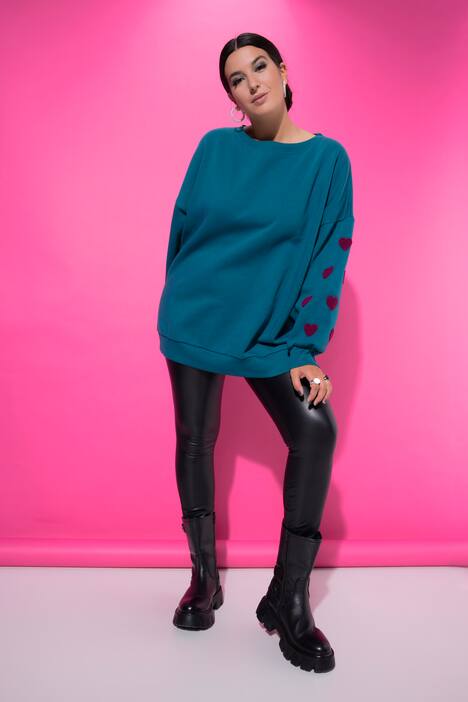 Sweatshirt, extra oversized, Ärmel-Hearts