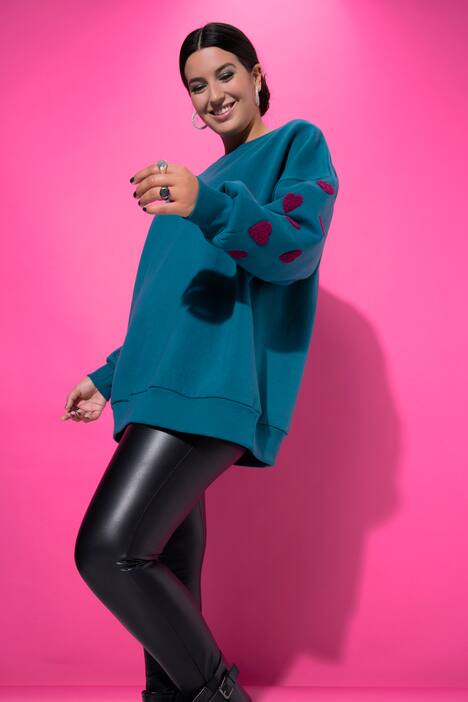 Sweatshirt, extra oversized, Ärmel-Hearts